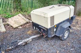 Doosan 7/41 diesel driven fast tow air compressor Year: 2014 S/N: 432345 Recorded Hours: 1534
