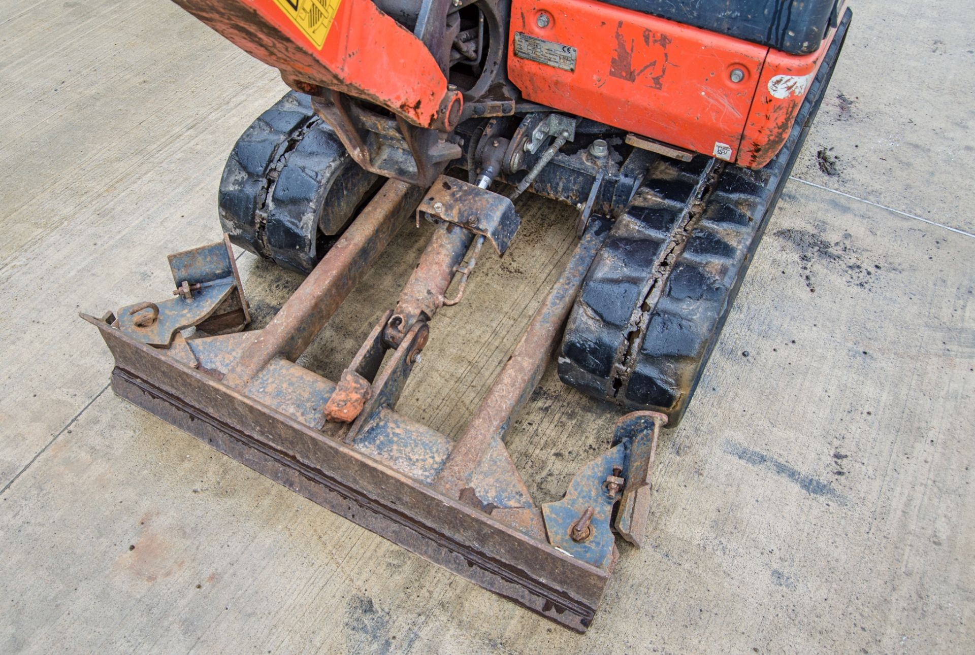 Kubota KX016-4 1.5 tonne rubber tracked mini excavator Year: 2017 S/N: 61046 Recorded Hours: 1556 - Image 13 of 26