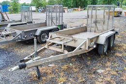Indespension 8ft x 4ft tandem axle plant trailer S/N: GF122345 A721154