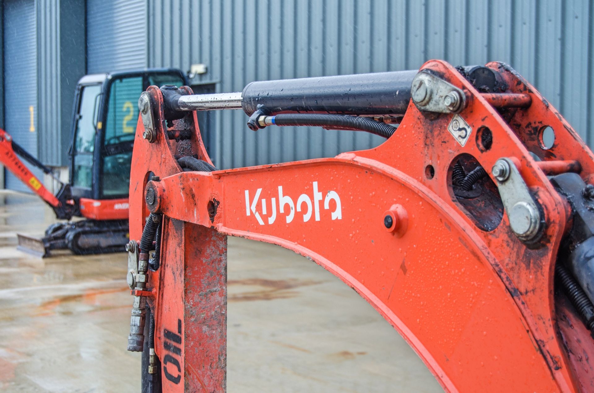 Kubota KX016-4 1.5 tonne rubber tracked mini excavator Year: 2017 S/N: 61304 Recorded Hours: 1455 - Image 14 of 27