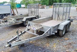 Indespension 8ft x 4ft tandem axle plant trailer S/N: GF127605 A1105580