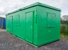 24ft x 9ft steel anti-vandal welfare site unit Comprising of: canteen area, drying room. office,