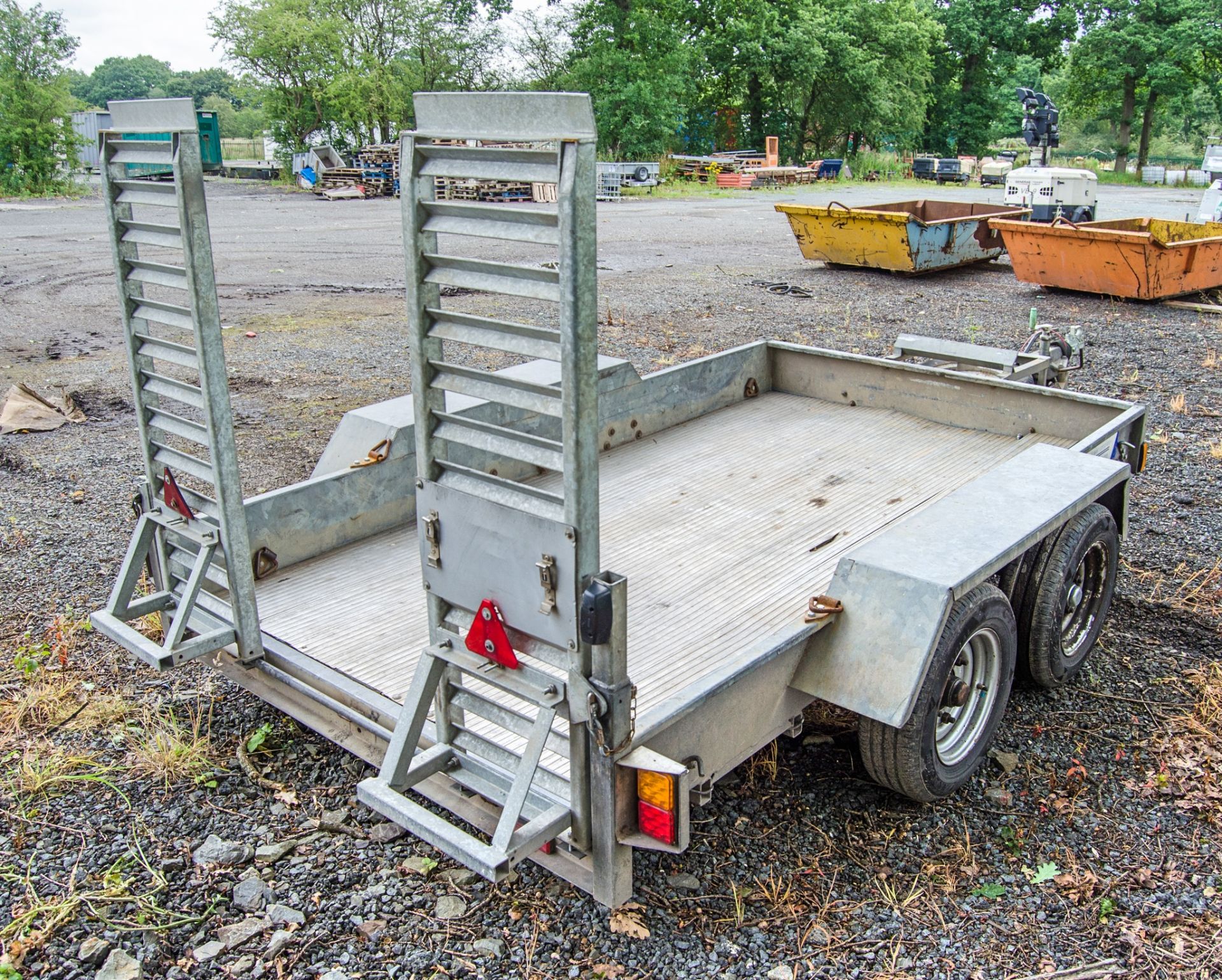 Indespension 10ft x 6ft tandem axle plant trailer S/N: 089271 1369 - Image 2 of 4