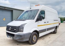 Volkswagen Crafter CR35 TDi 109 2 litre diesel 6 speed manual MWB panel van Registration Number: