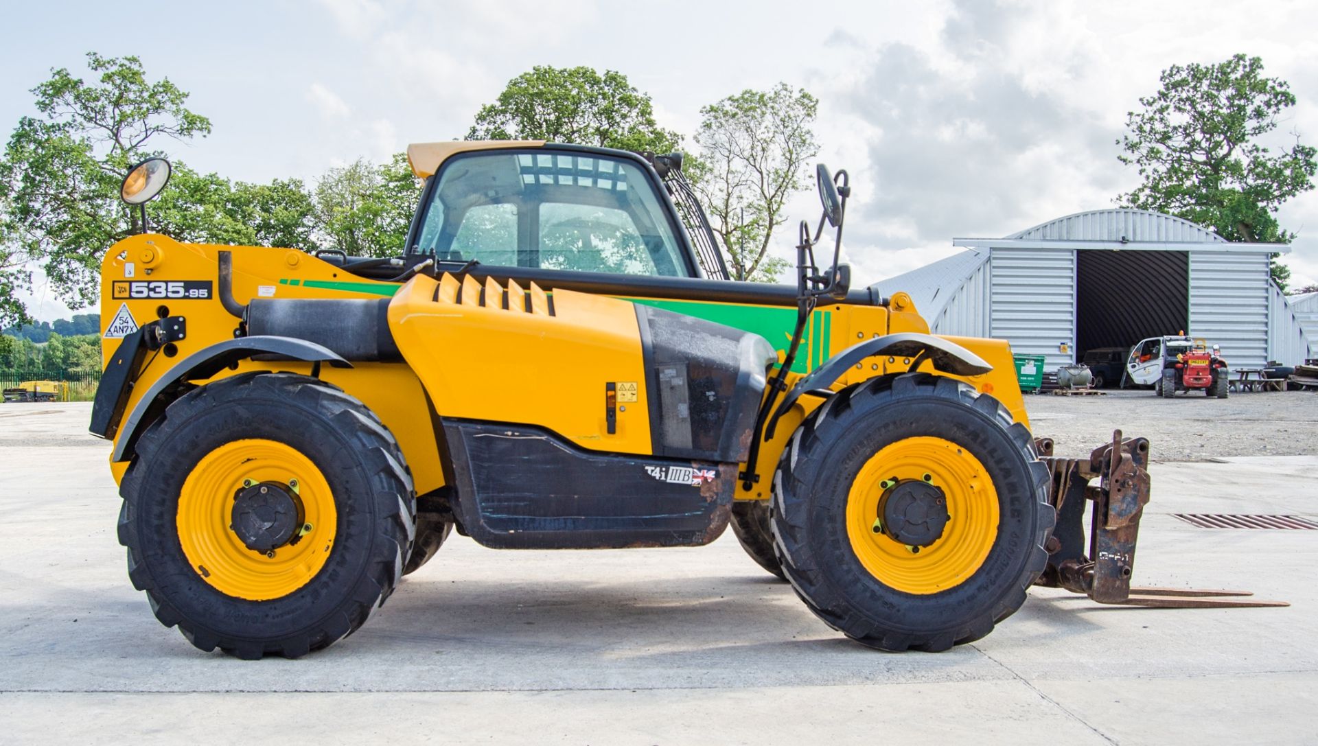 JCB 535-95 9.5 metre telescopic handler Year: 2016 S/N: 2461120 Recorded Hours: 4566 A727362 - Image 7 of 24