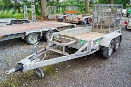Indespension 8ft x 4ft tandem axle plant trailer S/N: 121101 A695333