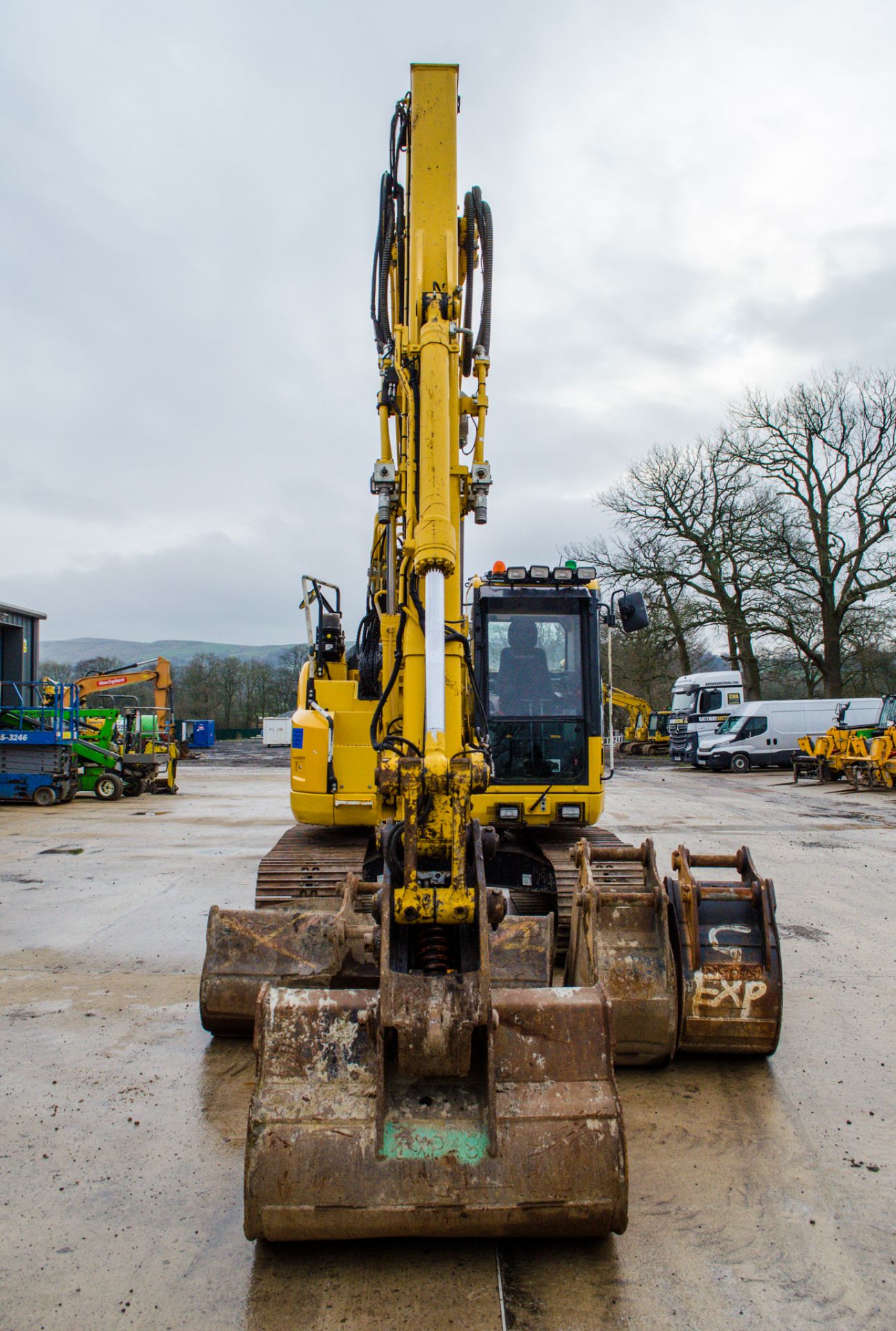 Komatsu PC138 US-11 13.8 tonne steel tracked excavator Year: 2018 S/N: JUF50661 Recorded Hours: 4360 - Image 5 of 28