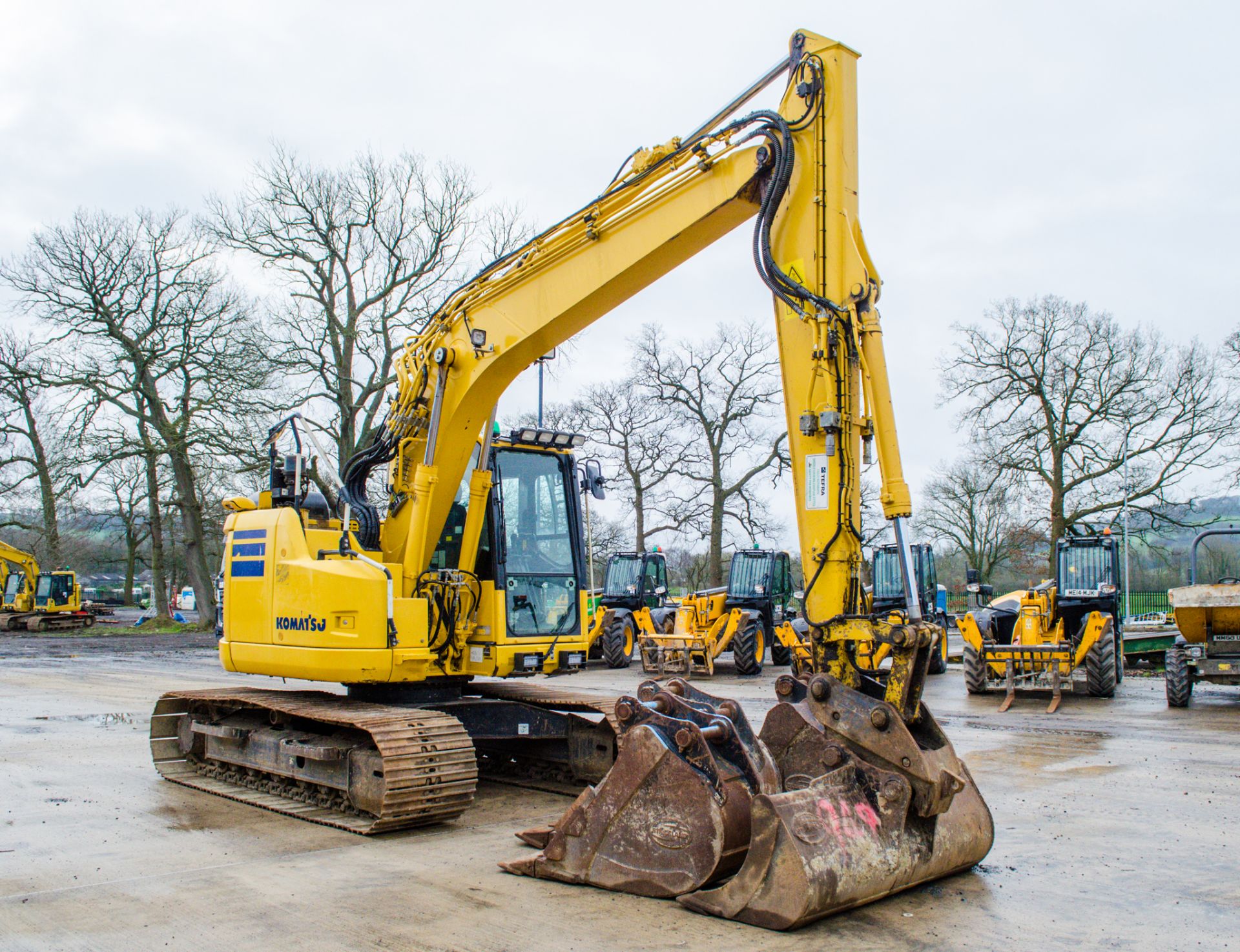 Komatsu PC138 US-11 13.8 tonne steel tracked excavator Year: 2018 S/N: JOF50610 Recorded Hours: 5240 - Image 2 of 28