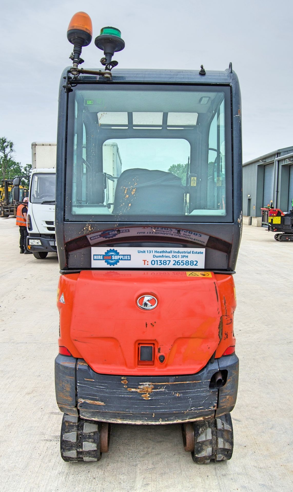 Kubota KX018-4 1.5 tonne rubber tracked mini excavator Year: 2018 S/N: 66743 Recorded Hours: 1727 - Image 6 of 27