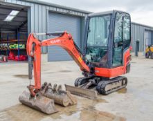 Kubota KX015-4 1.5 tonne rubber tracked mini excavator Year: 2015 S/N: 59029 Recorded Hours: 3110