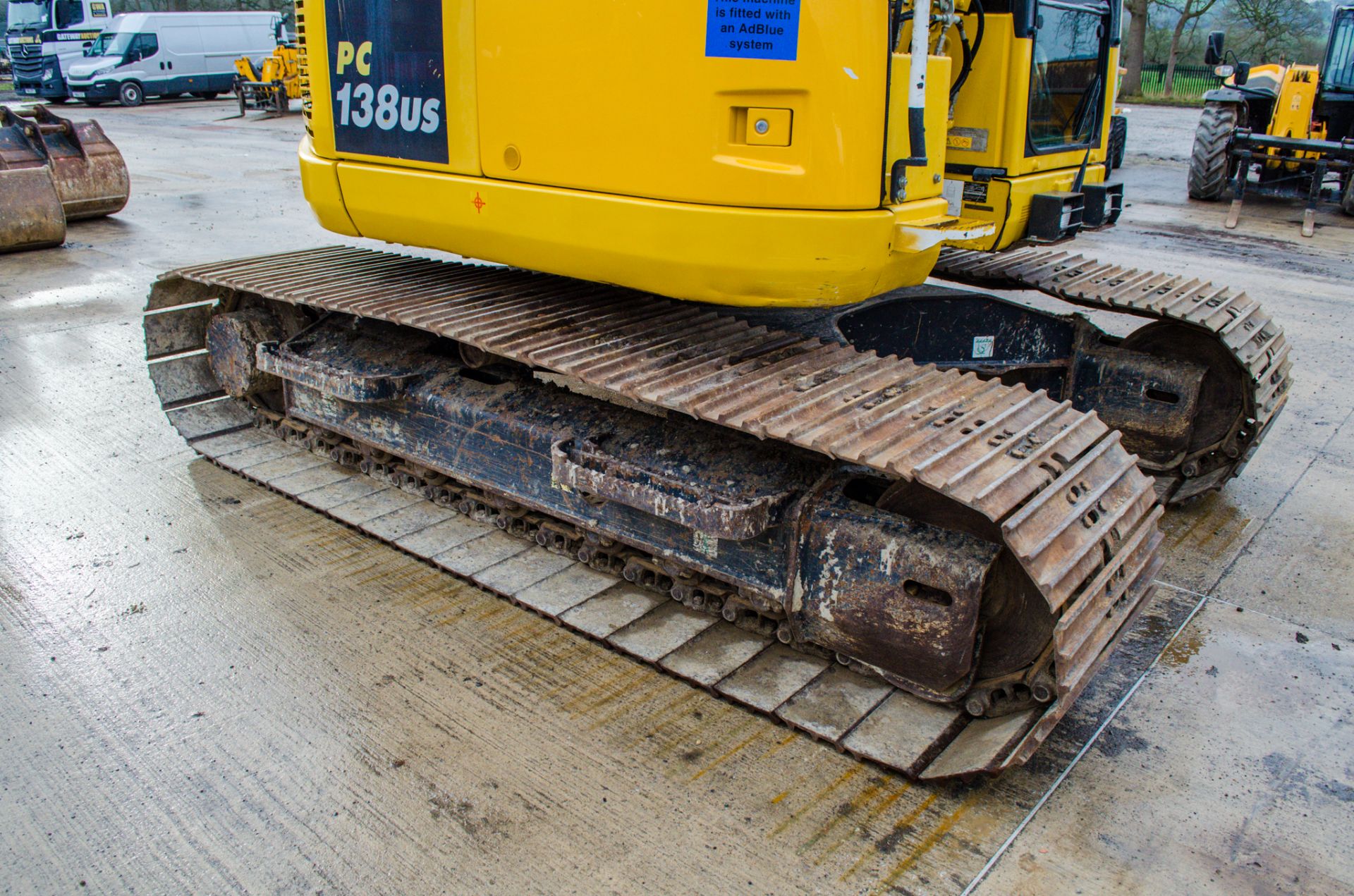 Komatsu PC138 US-11 13.8 tonne steel tracked excavator Year: 2018 S/N: JUF50661 Recorded Hours: 4360 - Image 10 of 28