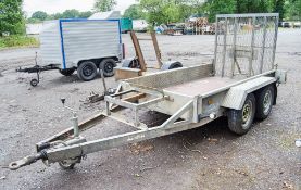 Indespension 8ft x 4ft tandem axle plant trailer A694970