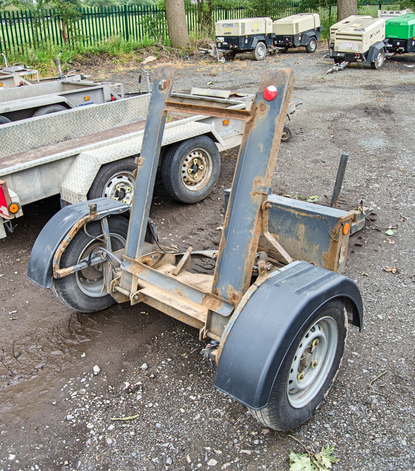 Single axle roller trailer A720536 - Image 2 of 2