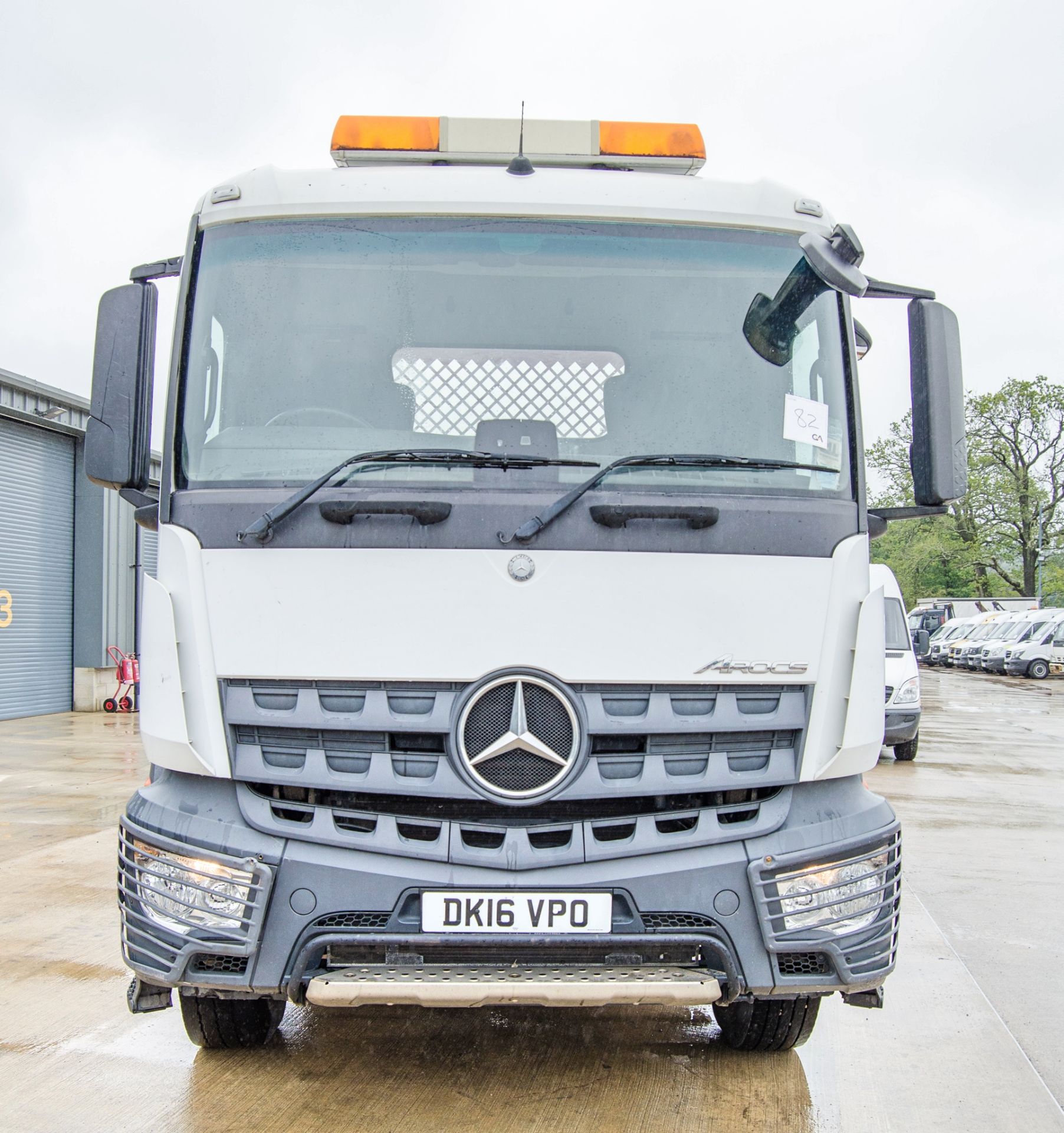 Mercedes Benz Arocs 1824 18 tonne 4x2 skip loader lorry Registration Number: DK16 VPO Date of - Image 5 of 22