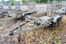 Indespension 8ft x 4ft tandem axle plant trailer S/N: GF122150 A723367