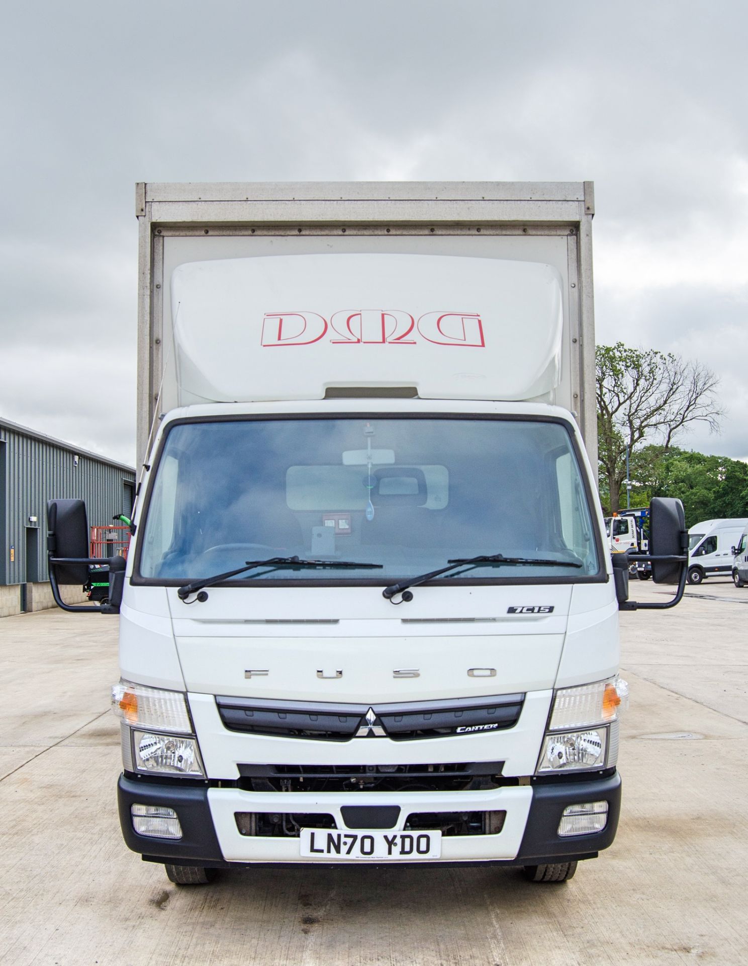 Mitsubishi Fuso Canter 7C15 Duonic 7.5 tonne automatic curtain sided lorry Registration Number: LN70 - Image 5 of 26