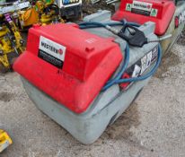 Western 435 litre fuel bowser c/w 12v electric pump, delivery hose and nozzle N694719