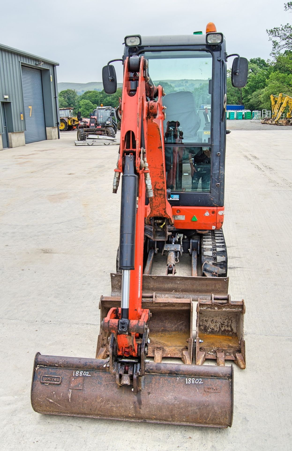 Kubota KX018-4 1.5 tonne rubber tracked mini excavator Year: 2018 S/N: 66743 Recorded Hours: 1727 - Image 5 of 27