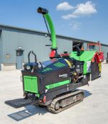 Greenmech EVO 165DT diesel driven rubber tracked wood chipper Year: 2020 S/N: 210063 Recorded Hours: