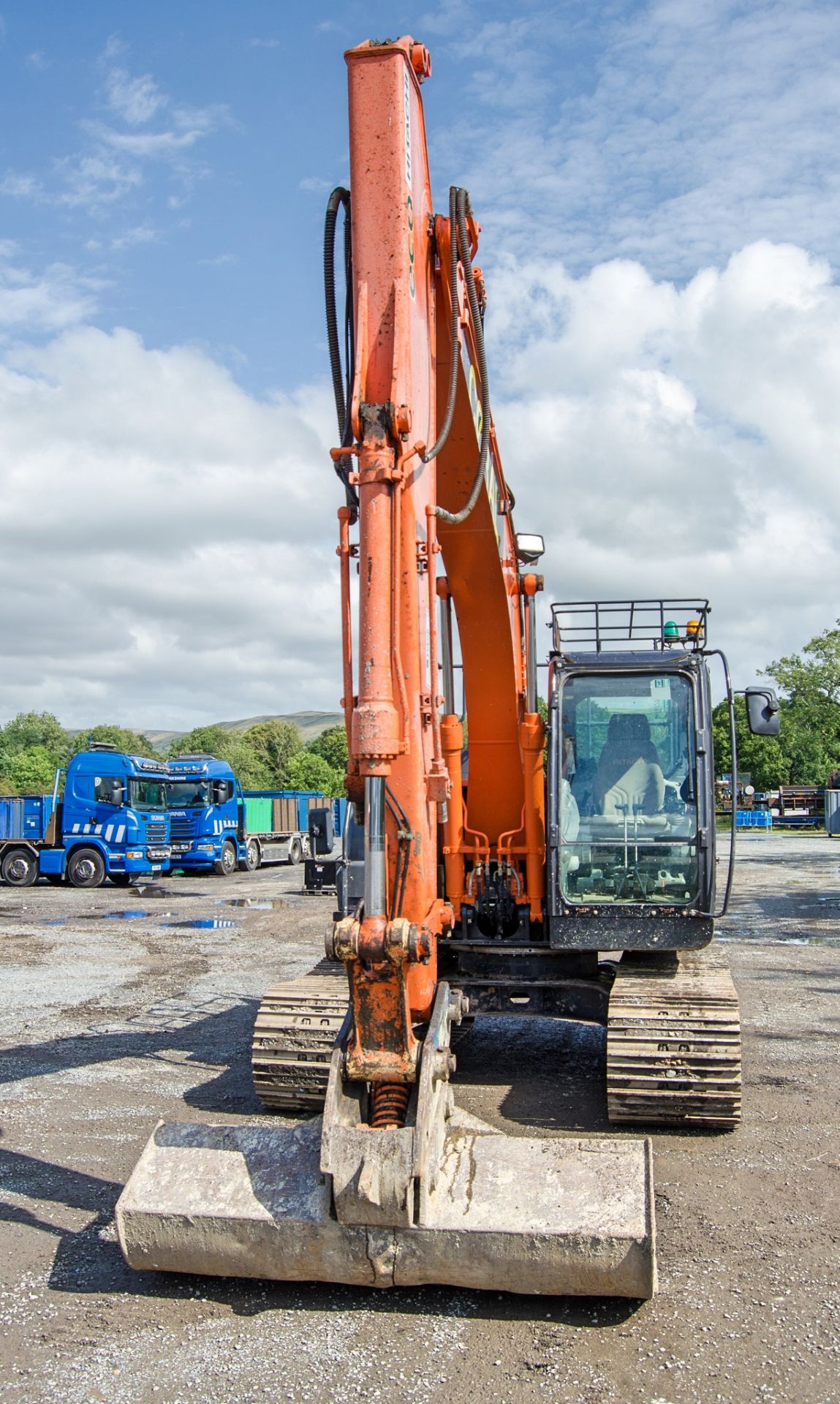 Hitachi Zaxis ZX130 LCN-6 13 tonne steel tracked excavator Year: 2017 S/N: E00100078 Recorded Hours: - Image 5 of 27