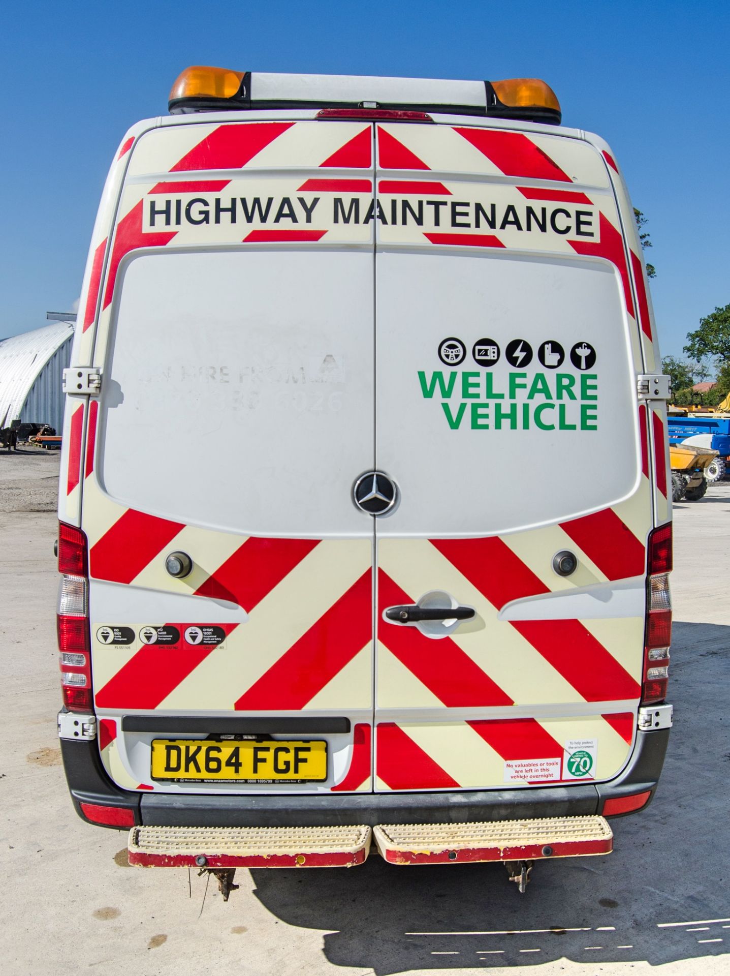 Mercedes Benz Sprinter 313 CDi 2143cc 6 speed manual welfare panel van Registration Number: DK64 FGF - Image 6 of 37