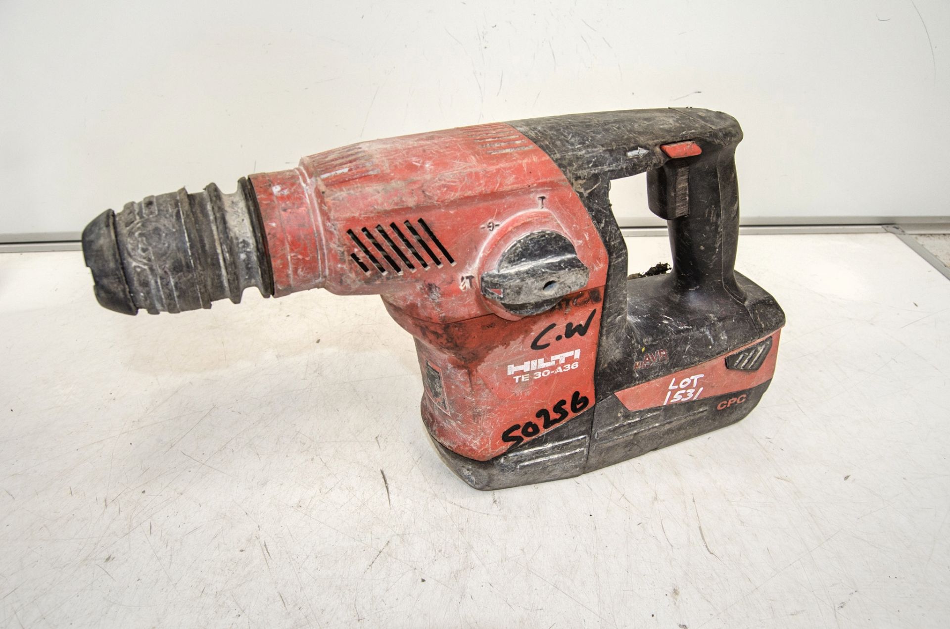 Hilti TE30-A36 36v cordless SDS rotary hammer drill c/w battery 50256 ** No charger **