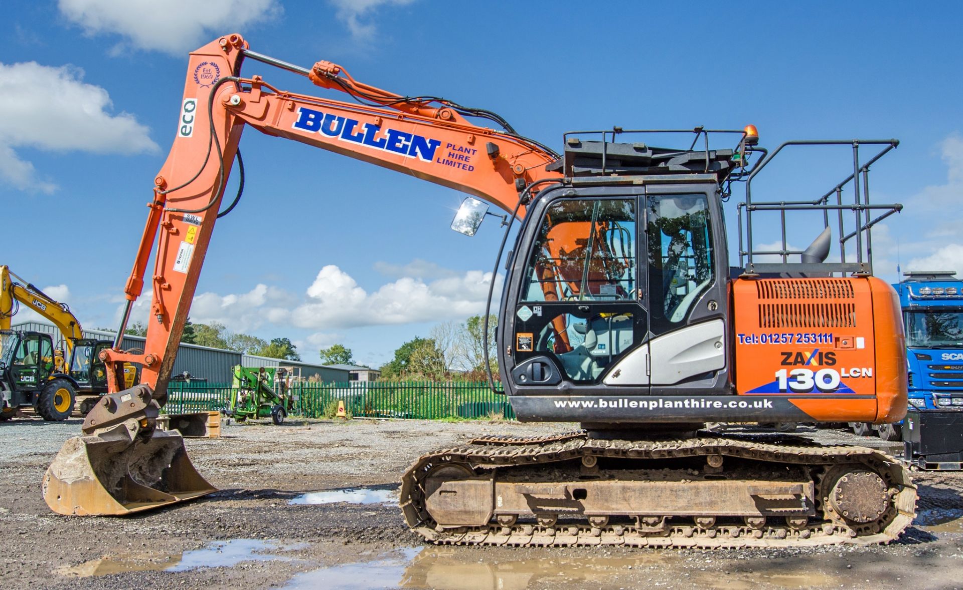 Hitachi Zaxis ZX130 LCN-6 13 tonne steel tracked excavator Year: 2018 S/N: C00101773 Recorded Hours: - Image 7 of 26