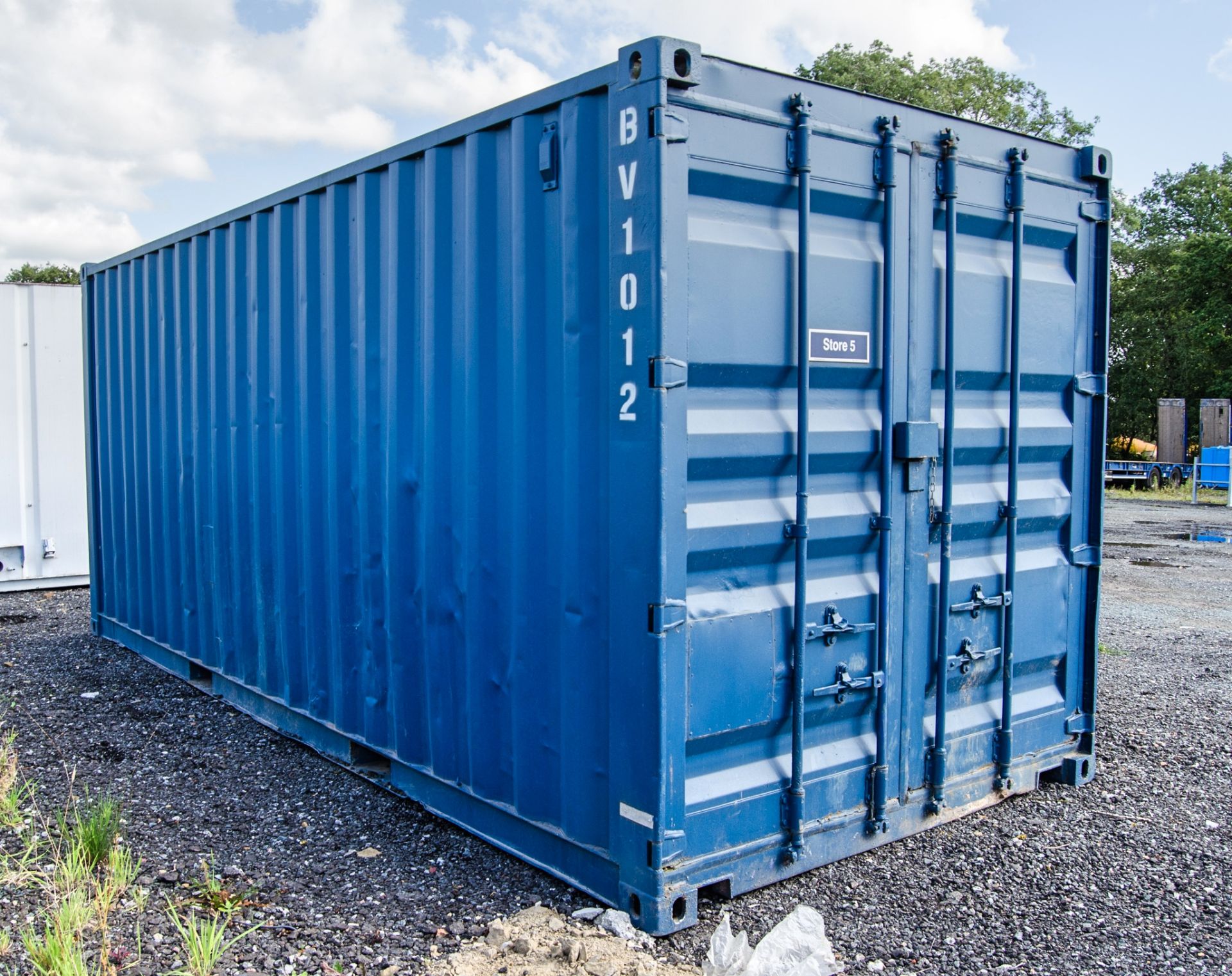 20ft x 8ft steel shipping container BV1012 - Image 2 of 5