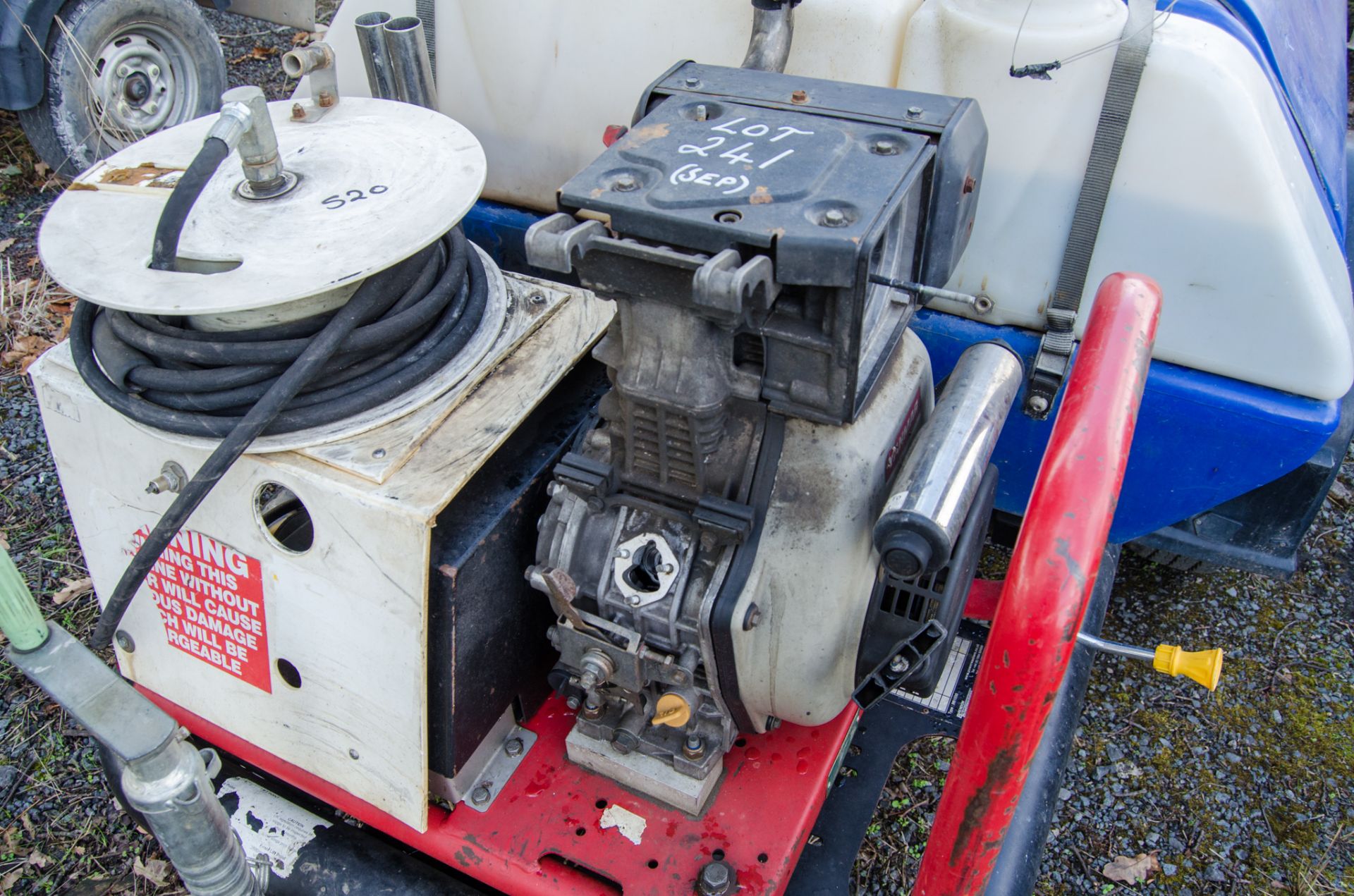 Brendon Bowsers diesel driven fast tow pressure washer bowser ** Engine parts missing ** BPW026 - Image 5 of 5