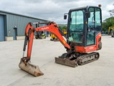 Kubota KX016-4 1.5 tonne rubber tracked mini excavator Year: 2017 S/N: 61513 Recorded Hours: 2994