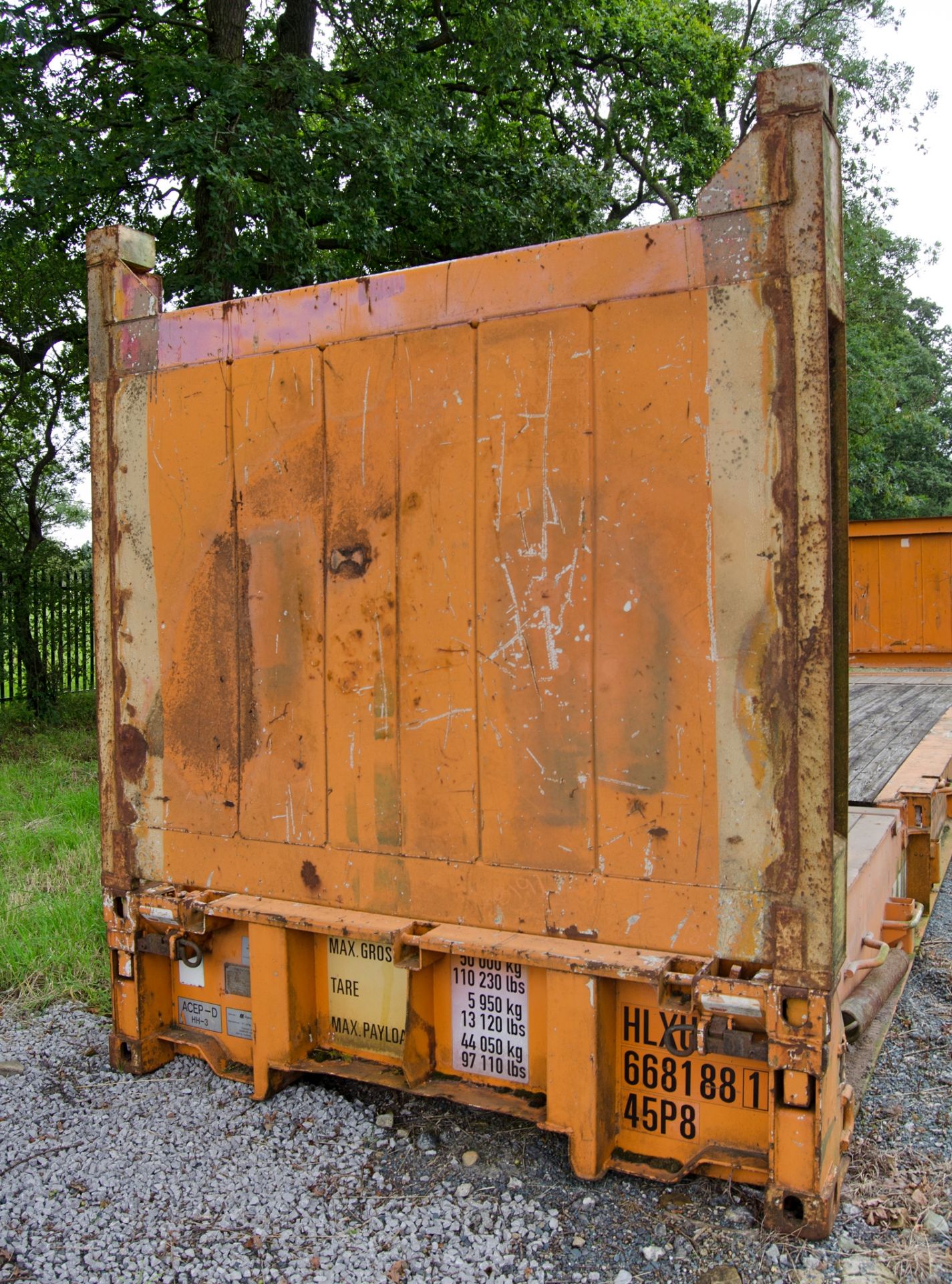 50 tonne flat rack container - Image 5 of 9