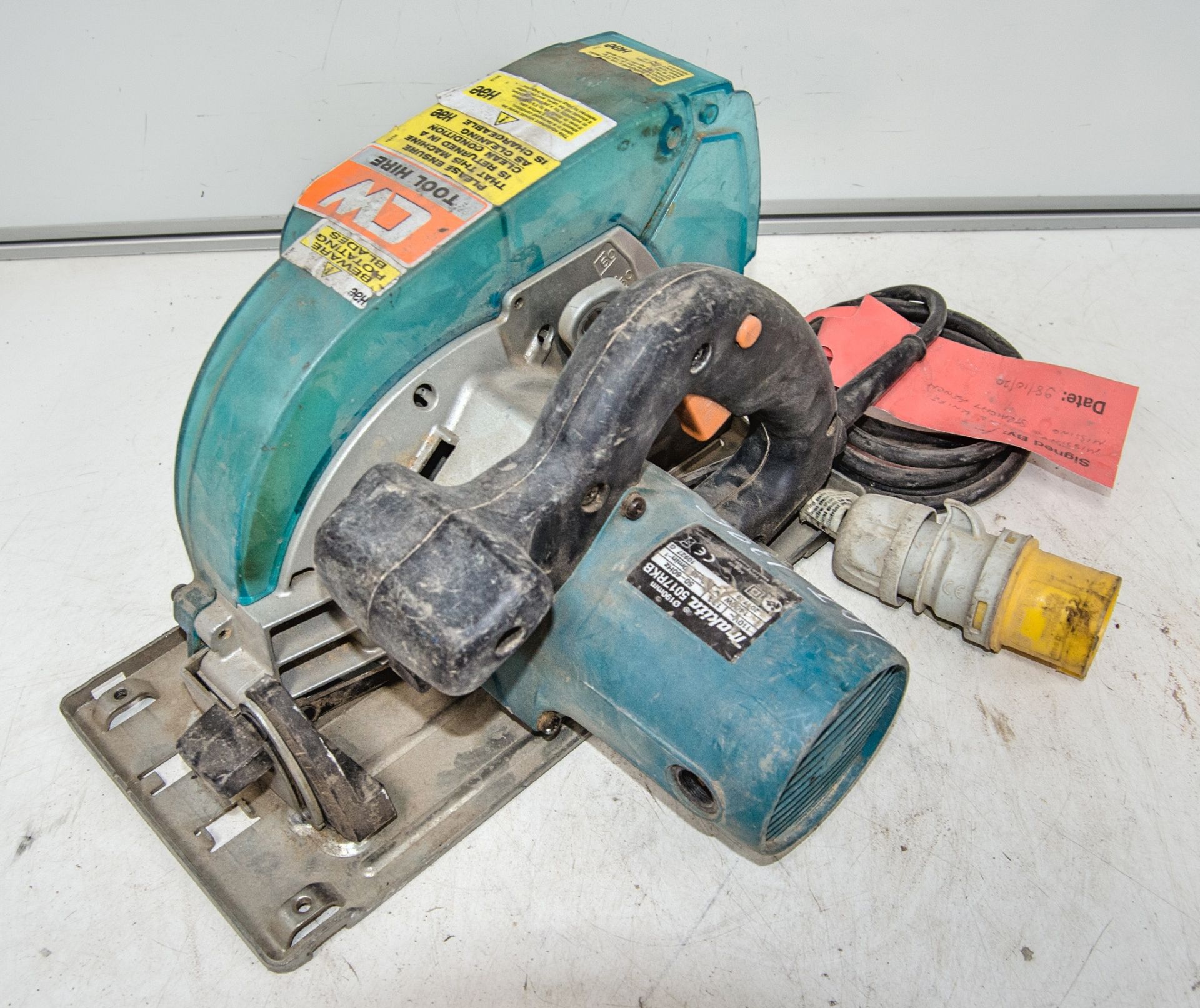 Makita 5017RKB 110v circular saw 49843 - Image 2 of 2