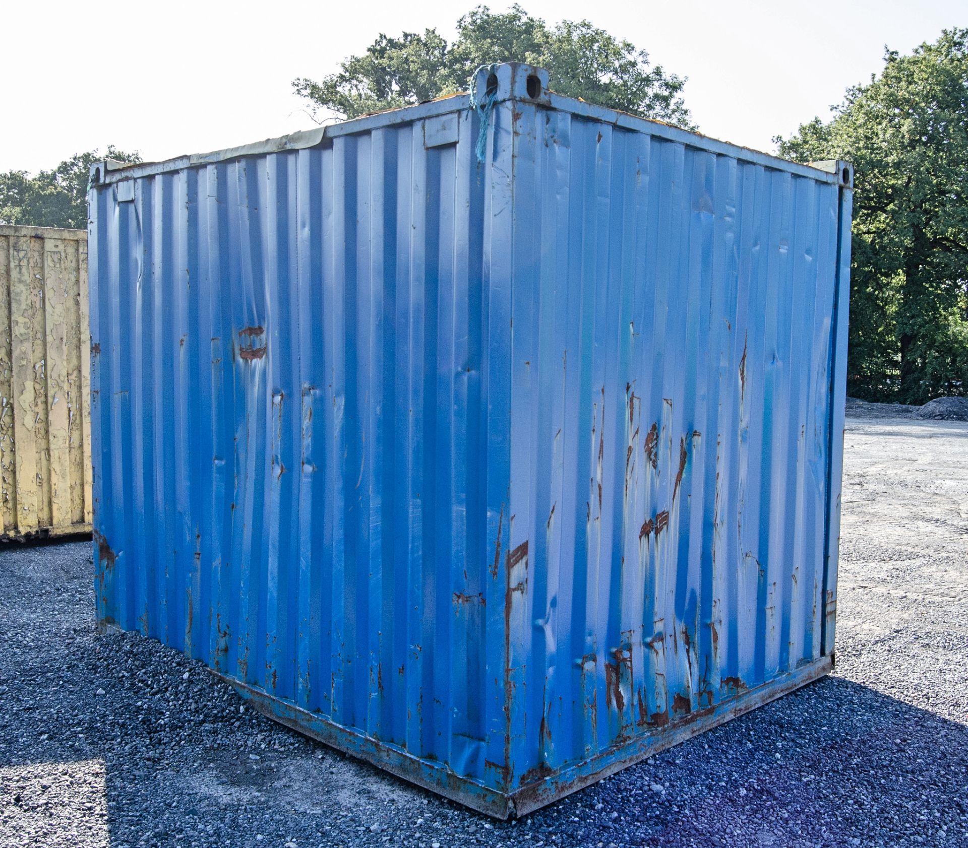 10ft x 8ft steel shipping container - Image 4 of 6