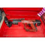 Hilti DXA41 nail gun c/w carry case ** Parts missing and dismantled ** 41493