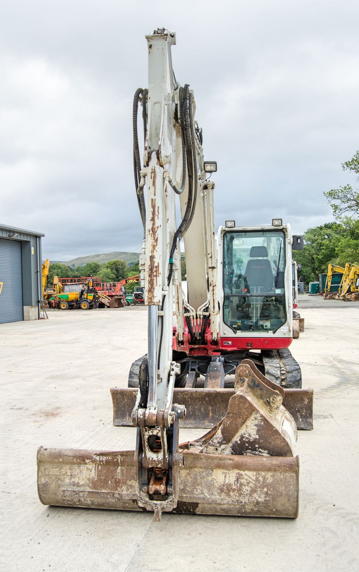 Takeuchi TB290 9 tonne rubber tracked excavator Year: 2016 S/N: 190200568 Recorded Hours: 5861 - Image 5 of 25