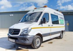 Mercedes Benz Sprinter 313 CDi 2143cc 6 speed manual welfare panel van Registration Number: DK64 FGF