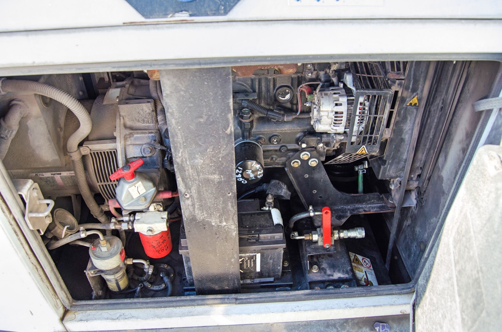 SDMO R22 22 kva diesel driven generator Recorded Hours: 14091 A635683 - Image 6 of 7