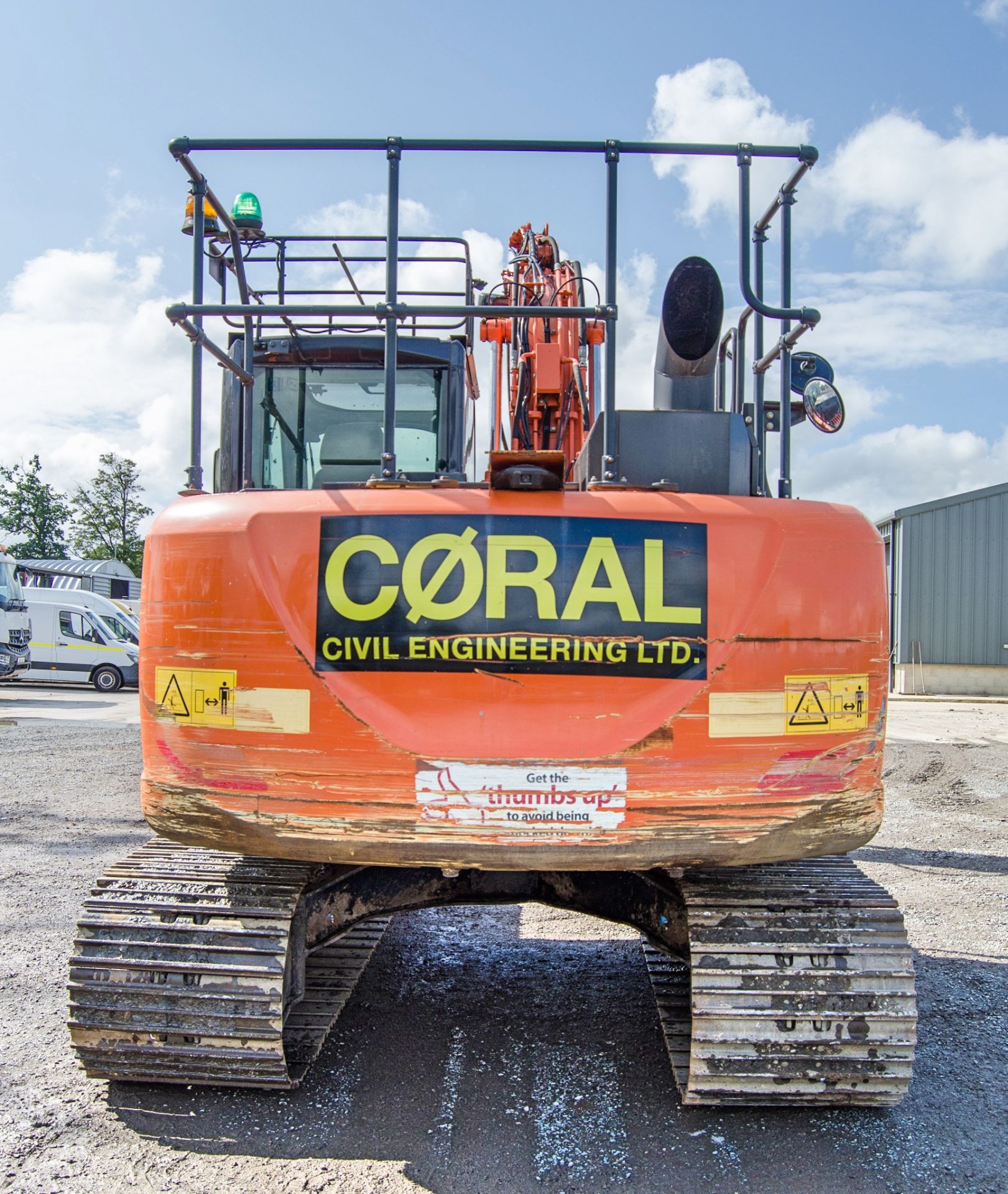 Hitachi Zaxis ZX130 LCN-6 13 tonne steel tracked excavator Year: 2017 S/N: E00100078 Recorded Hours: - Image 6 of 27