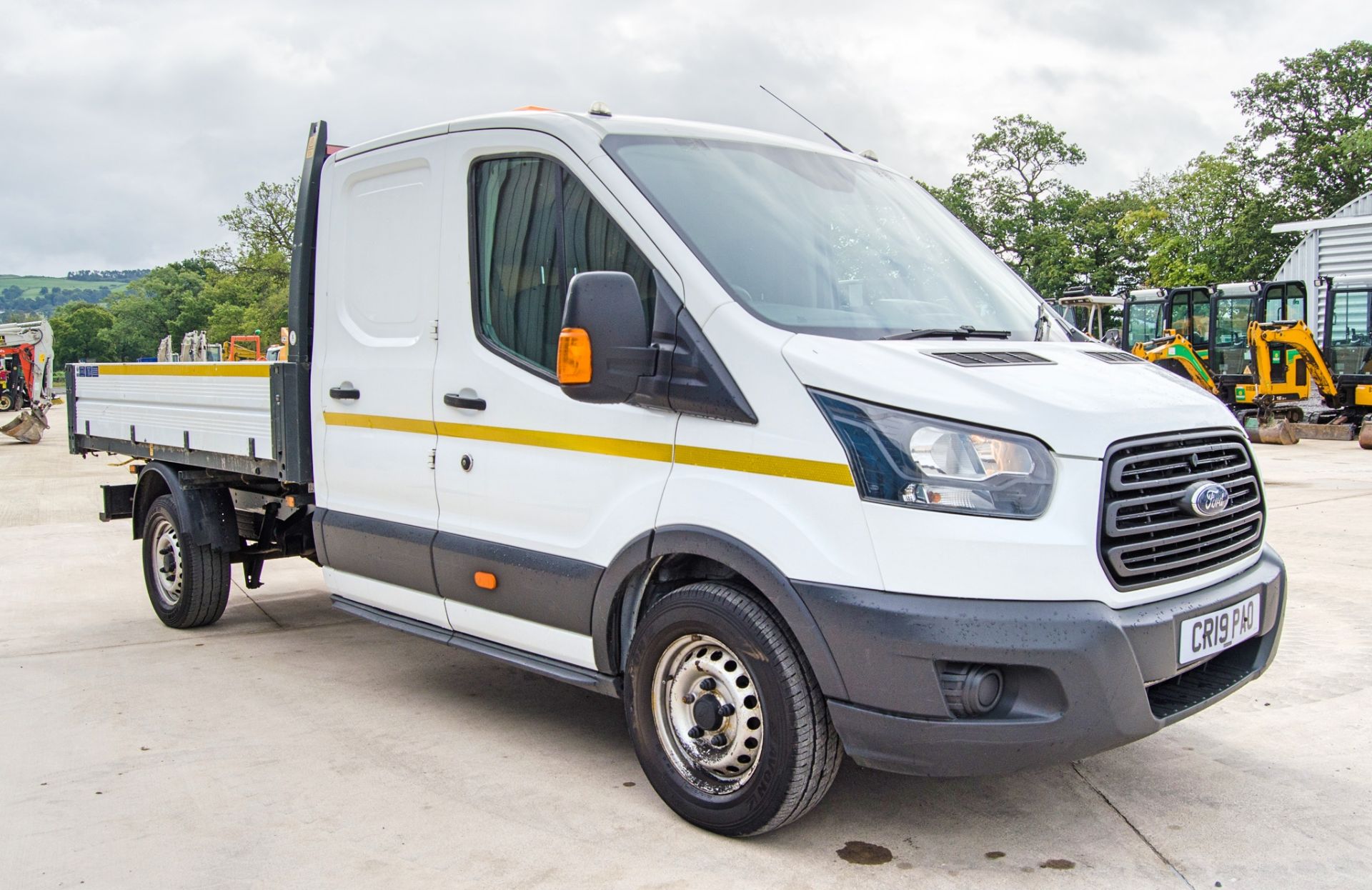 Ford Transit 350 1995cc diesel tipper Registration Number: CR19 PAO Date of Registration: 14/08/2019 - Image 2 of 36