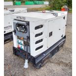 SDMO R22 22 kva diesel driven generator Recorded Hours: 14203 A676022 ** Control panel missing **