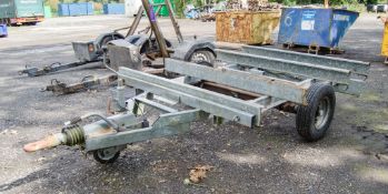 Indespension single axle generator trailer Year: 2011 S/N: P091 ** No VAT on hammer but VAT will