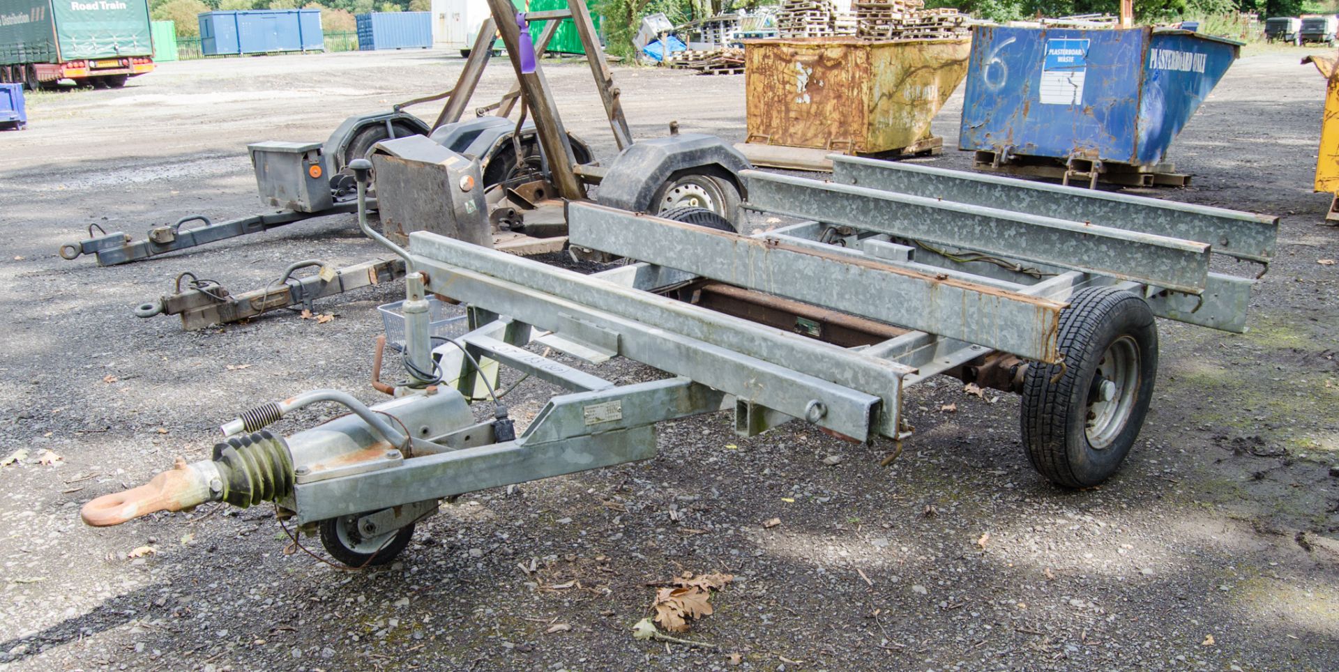 Indespension single axle generator trailer Year: 2011 S/N: P091 ** No VAT on hammer but VAT will