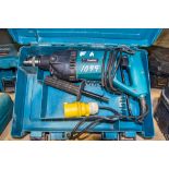 Makita 8406 110v diamond drill c/w carry case AS2577