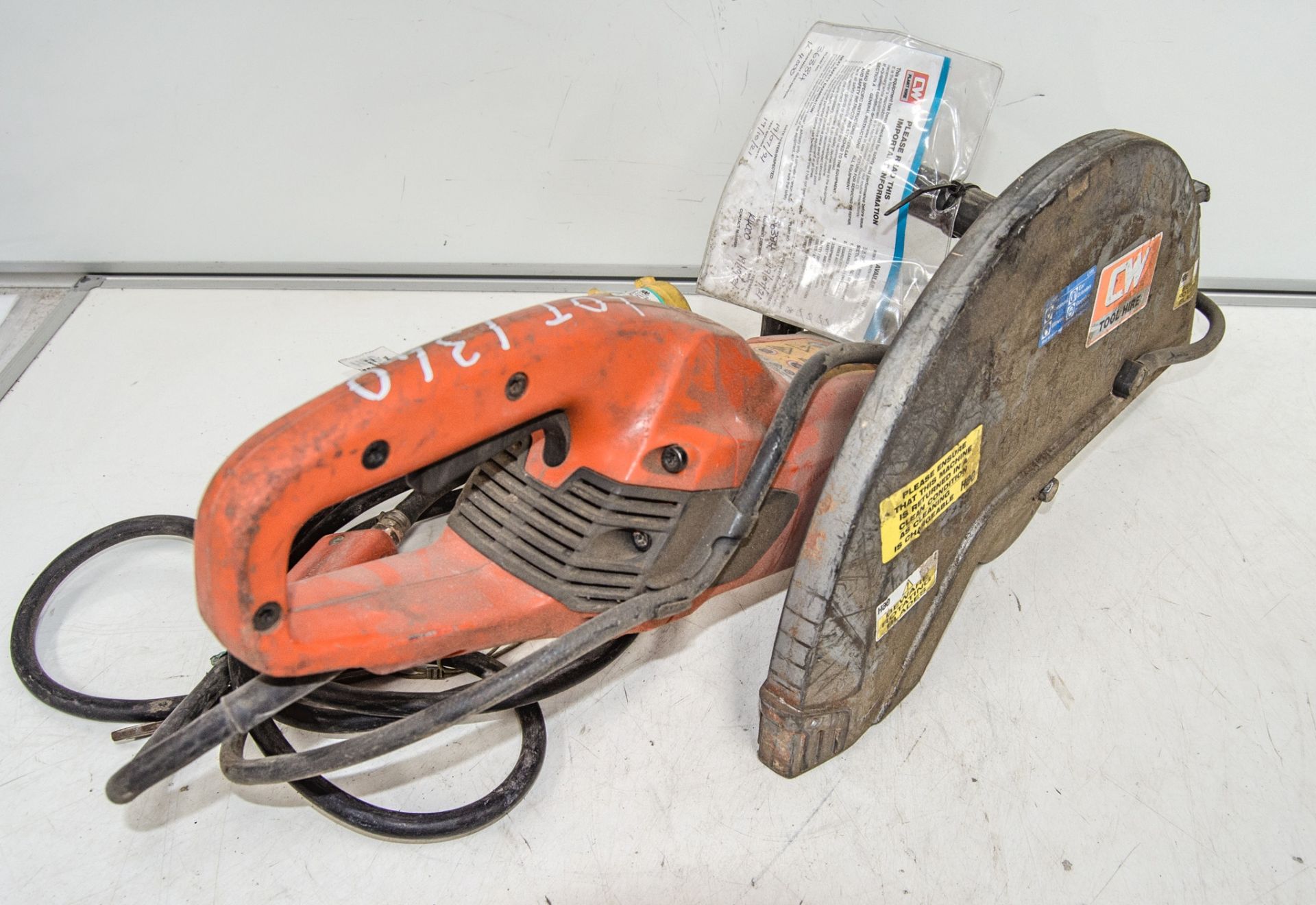 Husqvarna K4000 110v cut off saw 36384 - Image 2 of 2