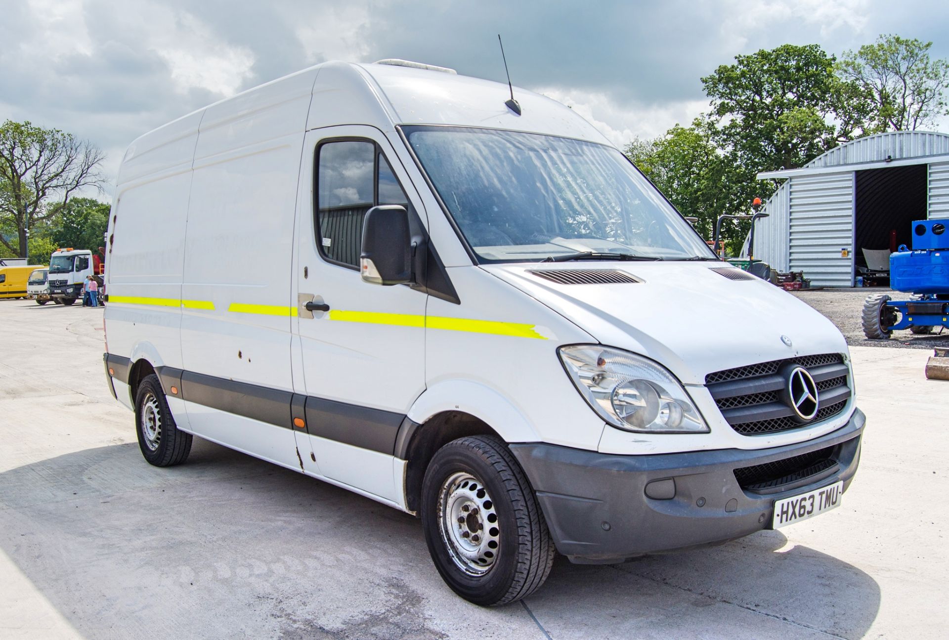 Mercedes Benz Sprinter 313CDi 2.1 diesel 6 speed manual MWB panel van Registration Number: HX63 - Image 2 of 29