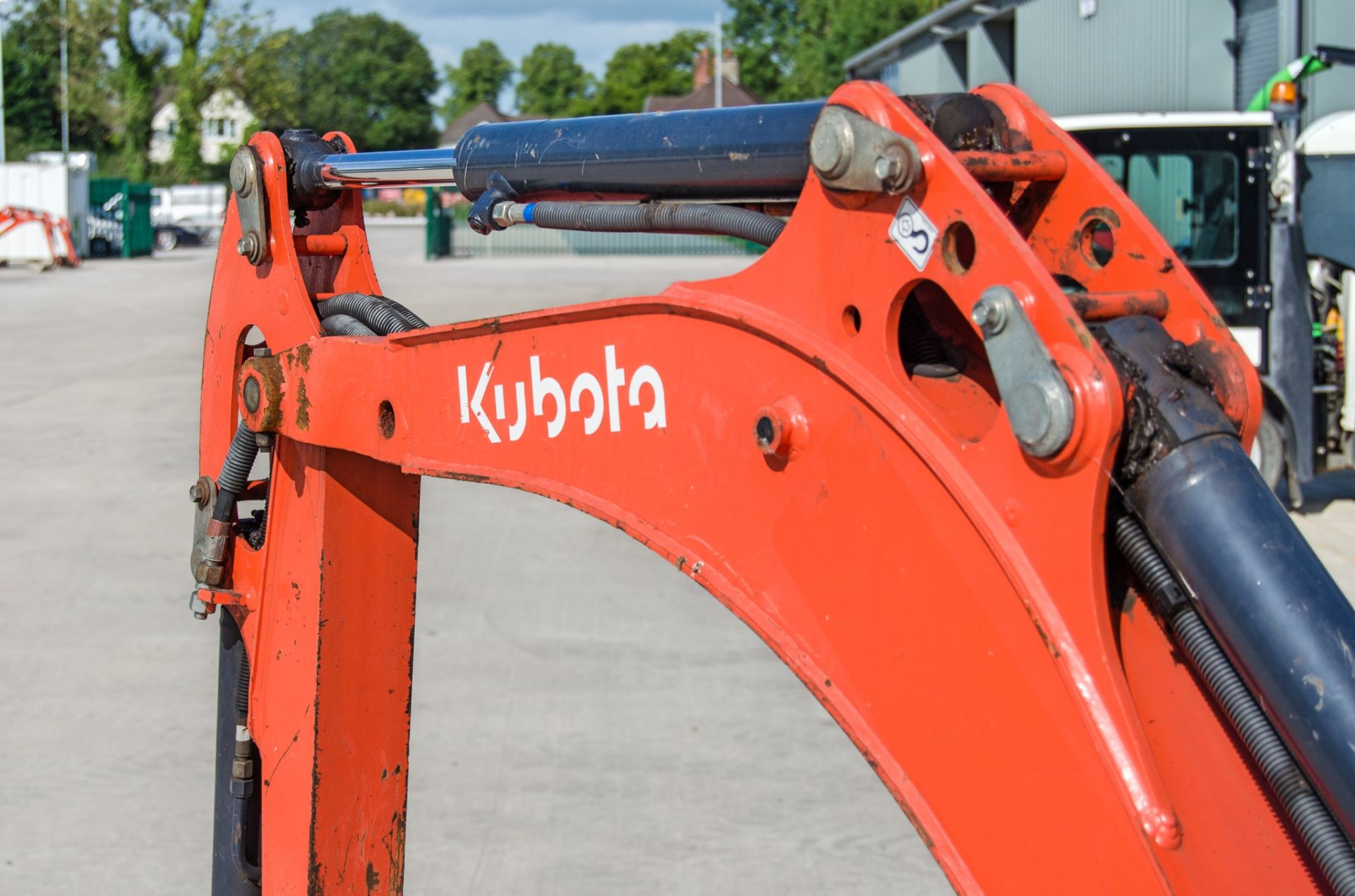 Kubota KX016-4 1.5 tonne rubber tracked mini excavator Year: 2017 S/N: 61511 Recorded Hours: 1808 - Image 16 of 27