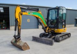 JCB 8030 ZTS 3 tonne rubber tracked mini excavator Year: 2018 S/N: 12432932 Recorded Hours: 2022