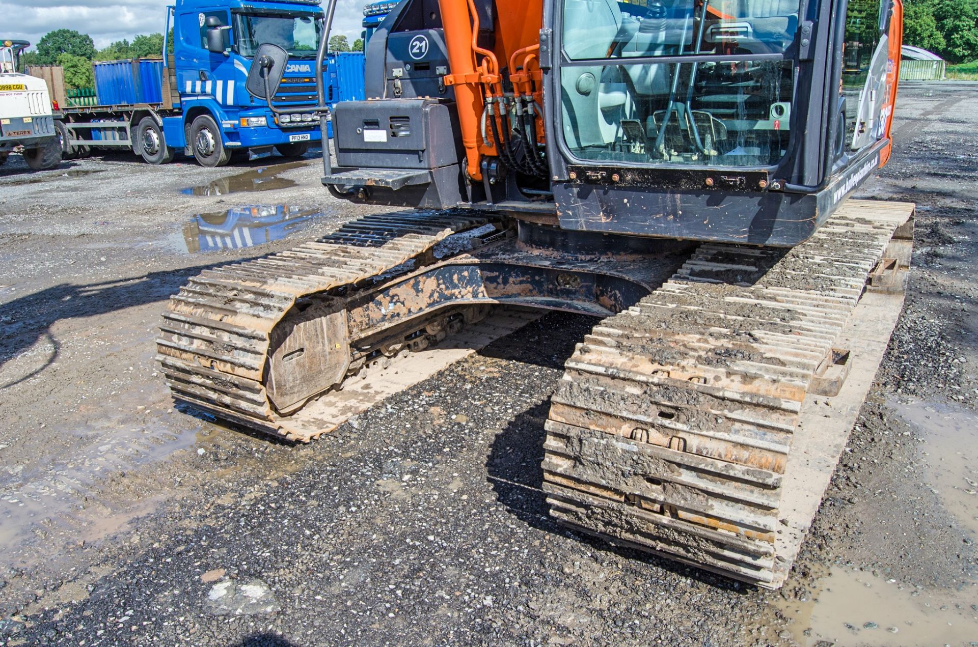 Hitachi Zaxis ZX130 LCN-6 13 tonne steel tracked excavator Year: 2018 S/N: C00101773 Recorded Hours: - Image 13 of 26