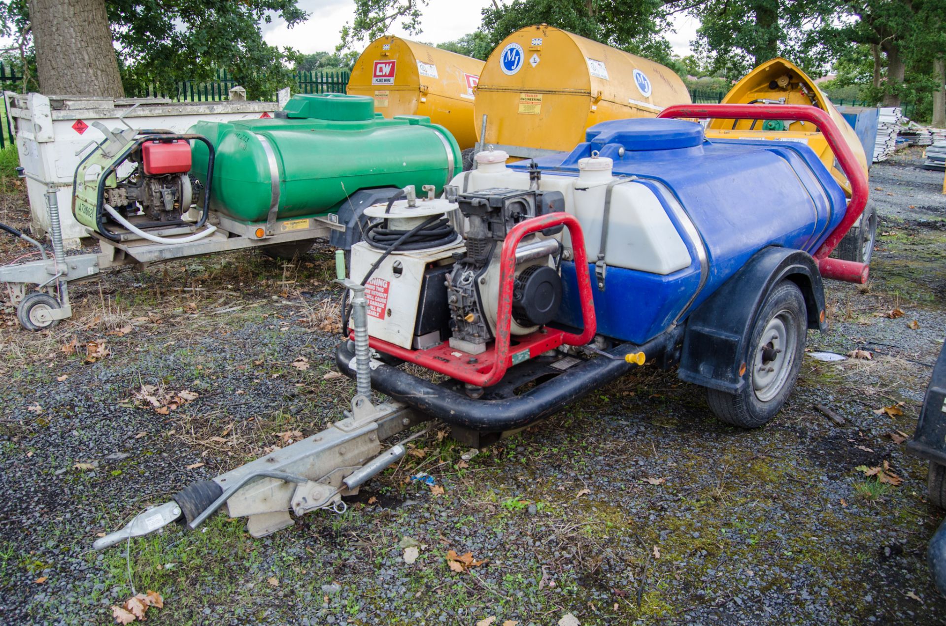 Brendon Bowsers diesel driven fast tow pressure washer bowser ** Engine parts missing ** BPW026