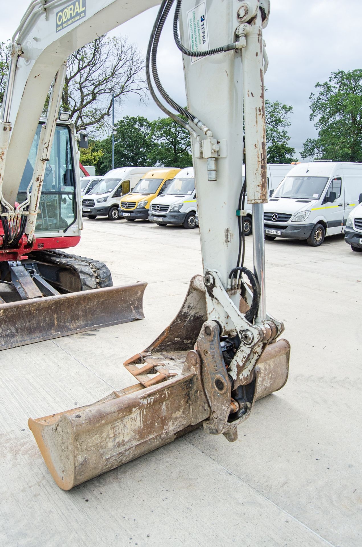 Takeuchi TB290 9 tonne rubber tracked excavator Year: 2016 S/N: 190200568 Recorded Hours: 5861 - Image 15 of 25